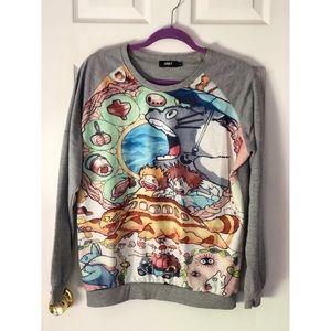 Women’s long sleeve my neighbor Totoro sweatshirt